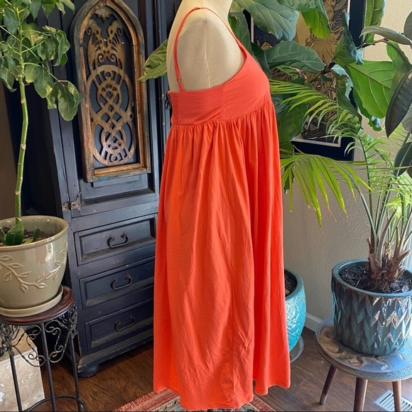 Zara orange empire waist sundress - Picture 5 of 11